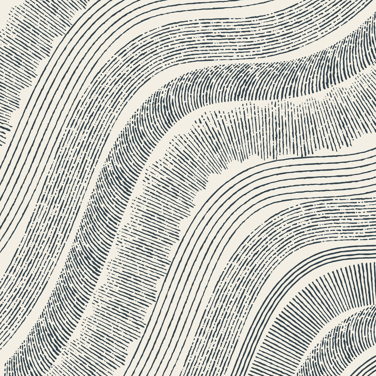 Charcoal Rippled Texture Design Wall Mural in your room
