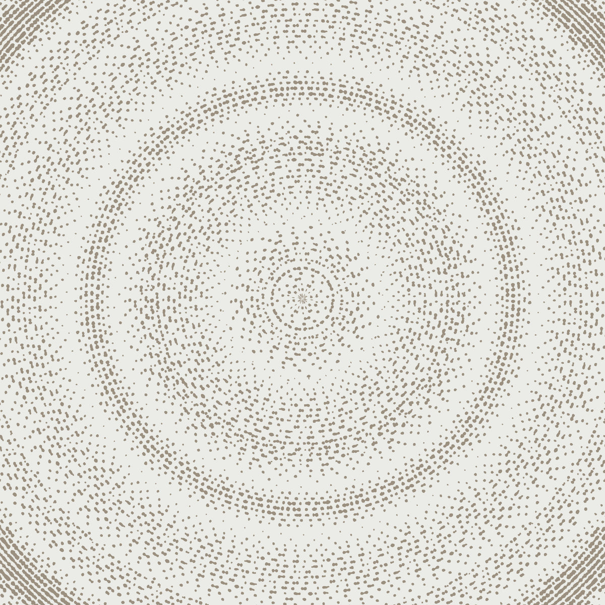 Minimalist Dot Ripple Pattern Wall Mural