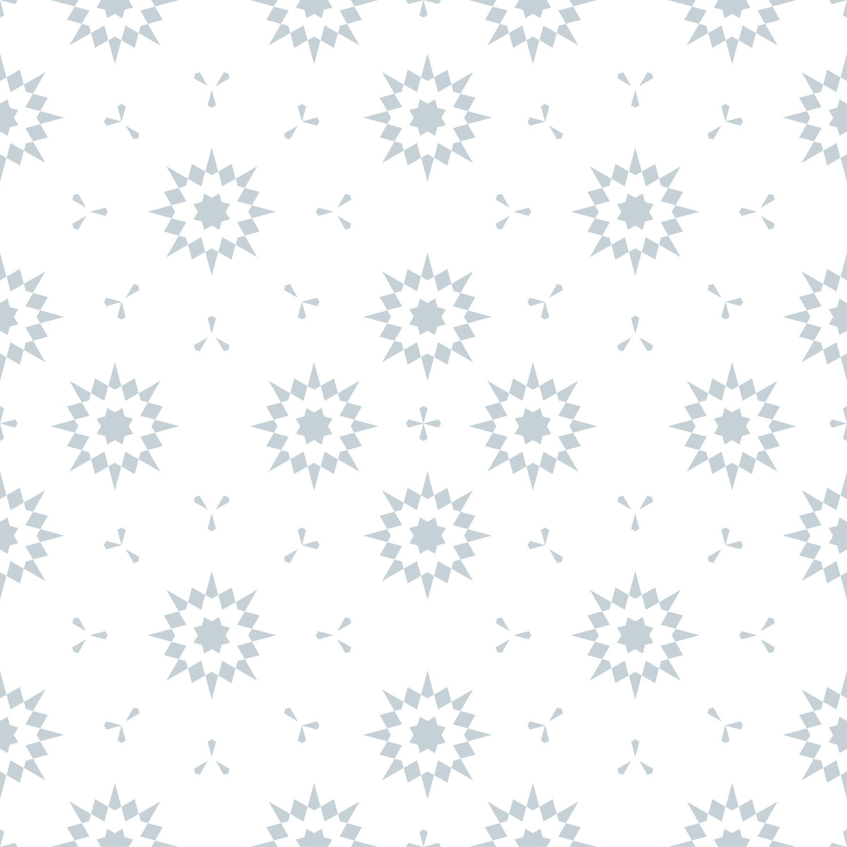 Nordic Starburst Grid Wallpaper⁠ in your room