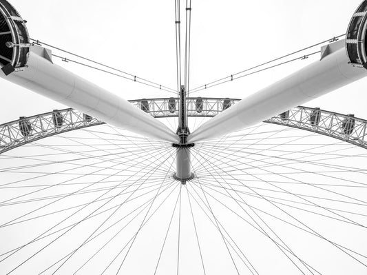 Architectural Steel Symmetry Wall Mural