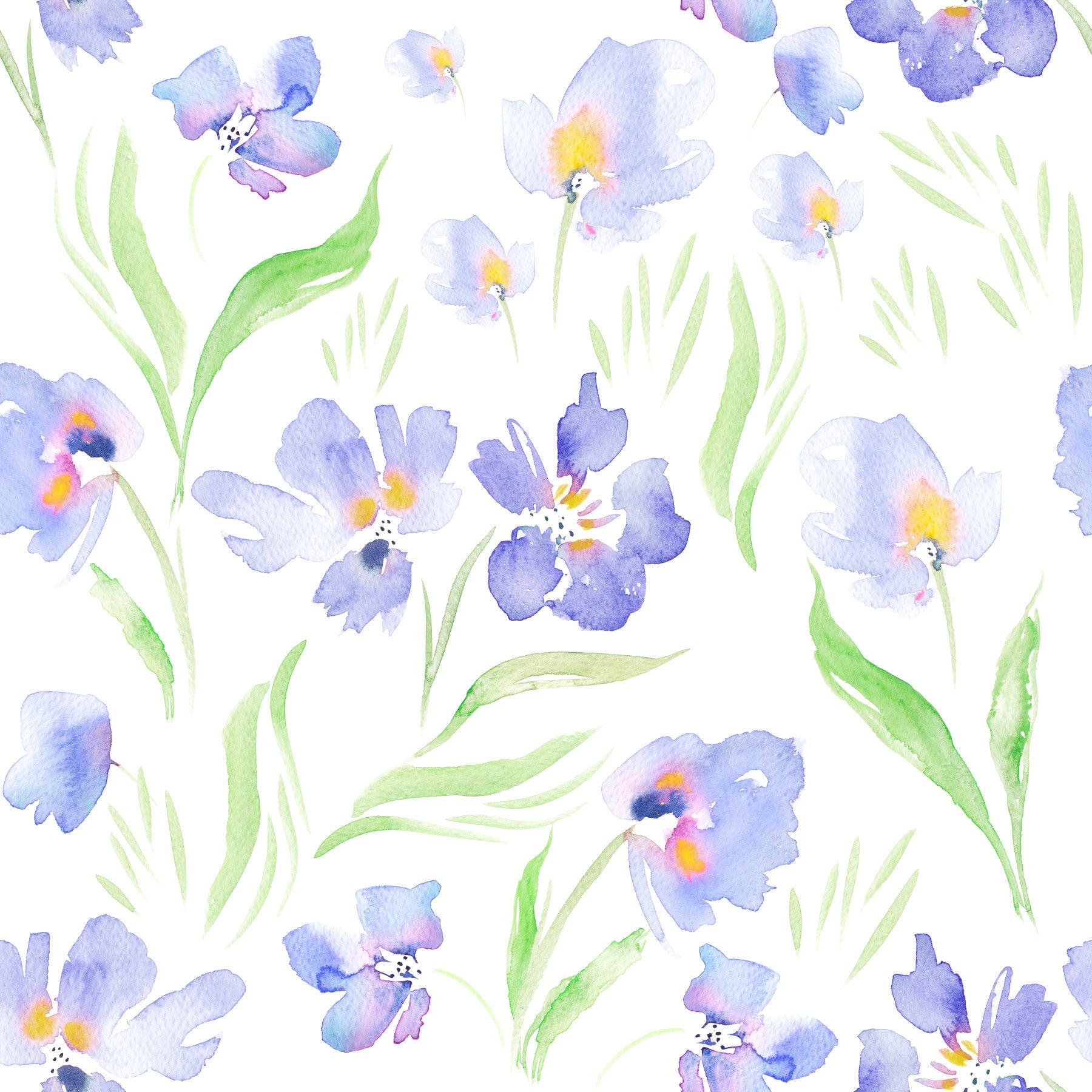 Soft Lavender Botanical Garden Wallpaper⁠