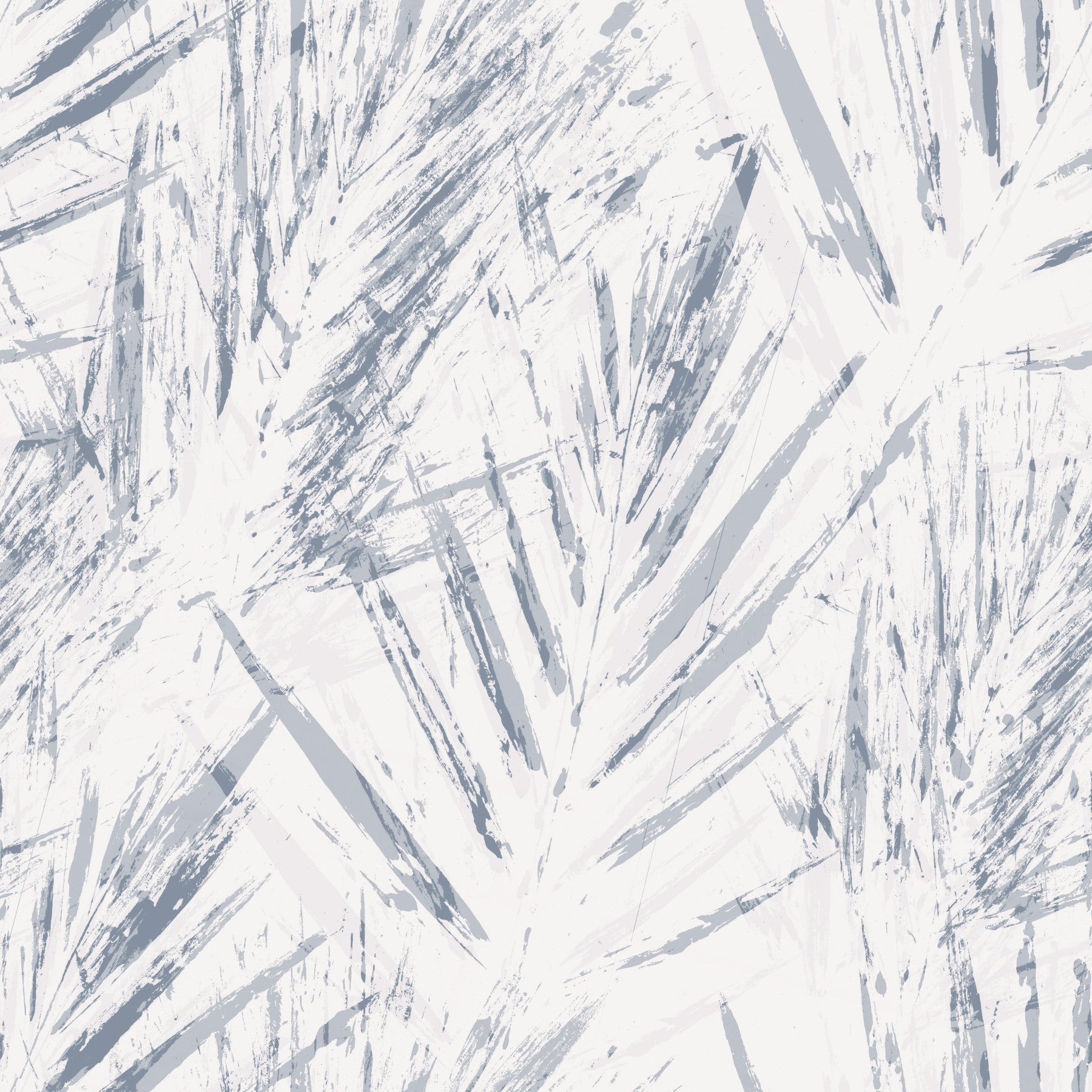 Monochrome Textured Palm Foliage Wallpaper⁠