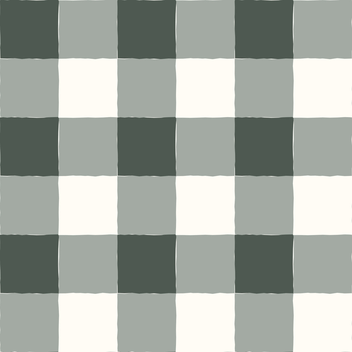 Soft Slate Checkered Grid Wallpaper⁠ in your room