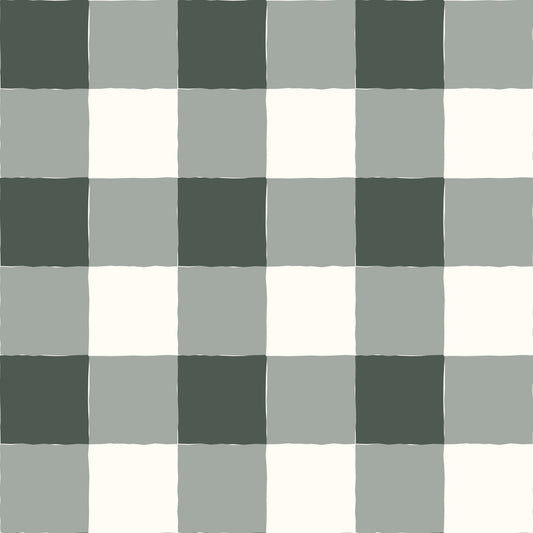 Soft Slate Checkered Grid Wallpaper⁠