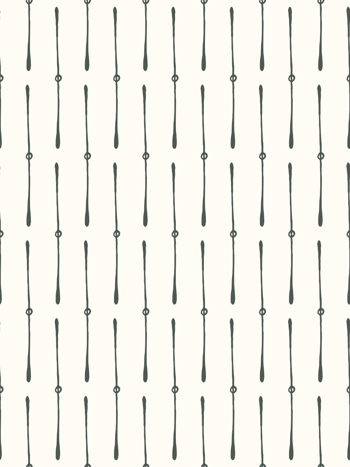 Modern Linear Spaced Strokes Pattern Wallpaper⁠ in your room
