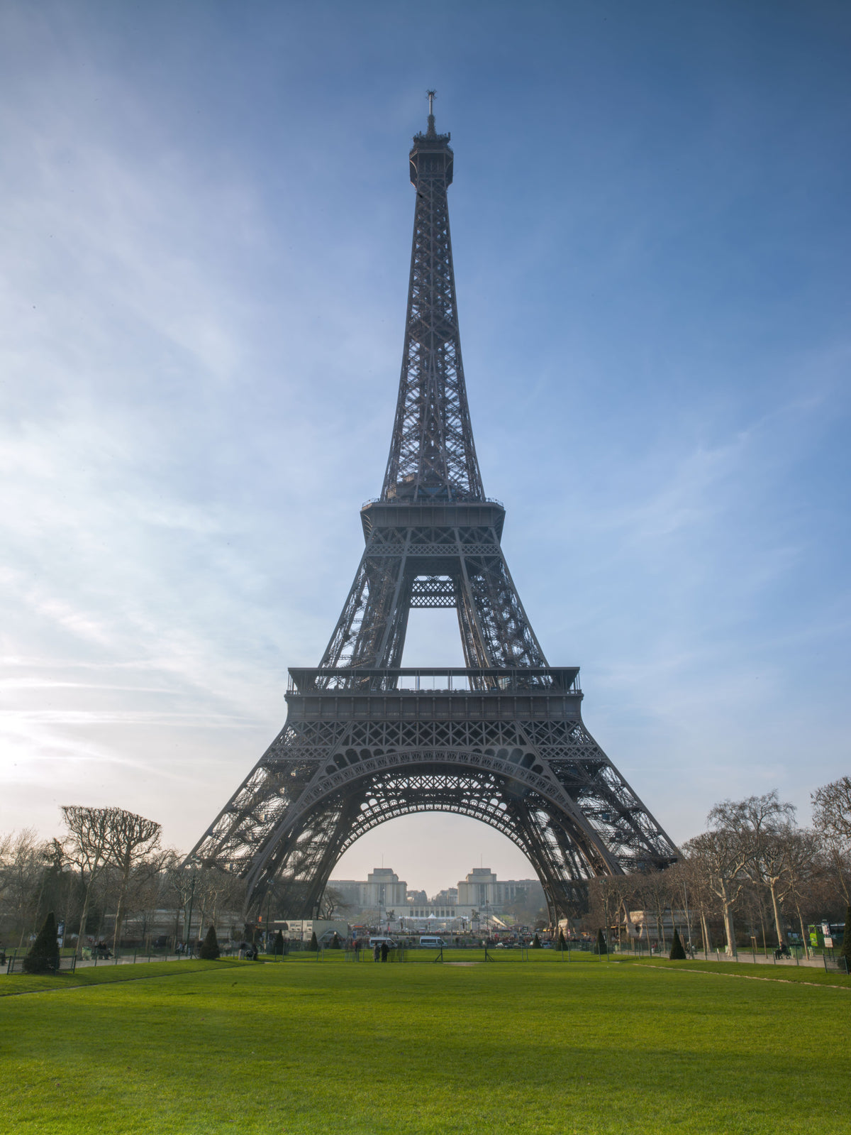 Iconic Paris Landmark Iron Lattice Wall Mural in your room