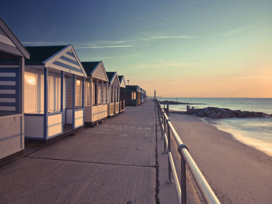 Sunrise Promenade View Wall Mural