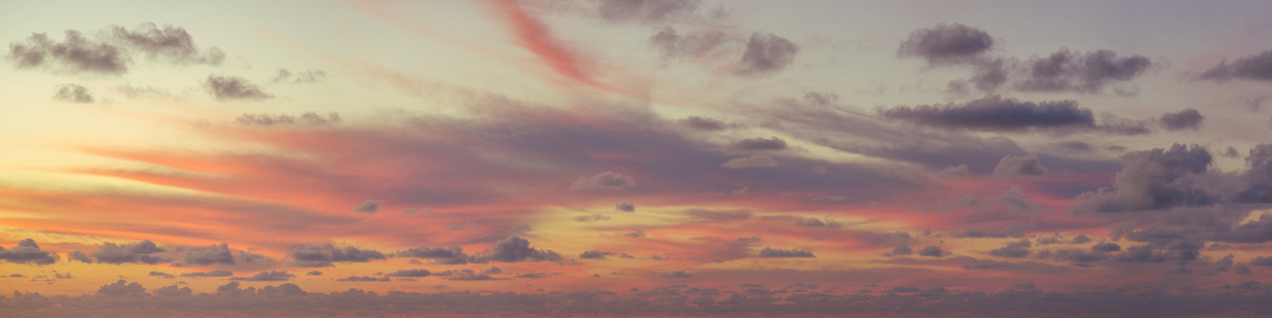 Twilight Gradient Skies Wall Mural