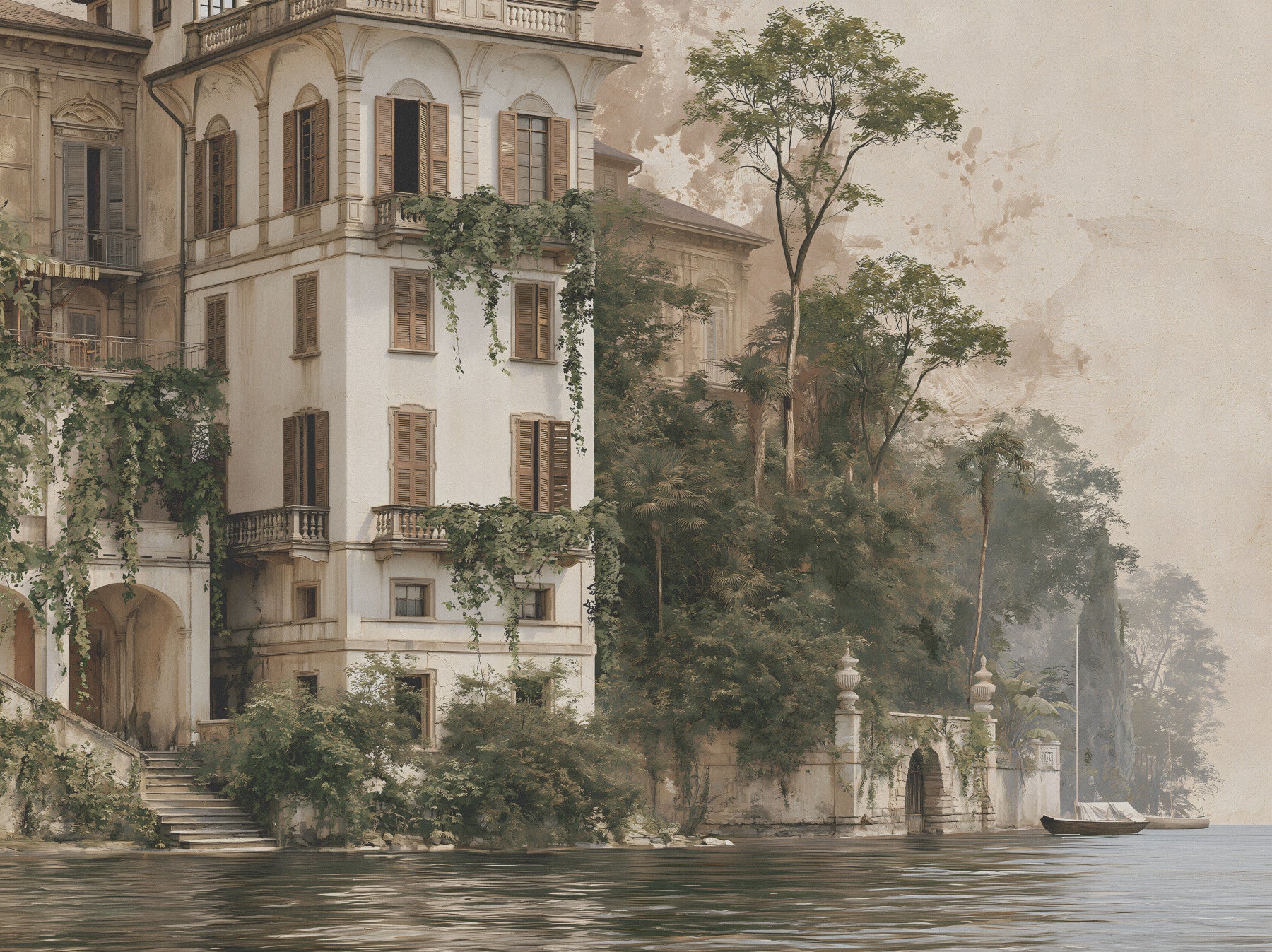 Villa Silvia Wall Mural