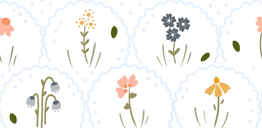 Meadow Wildflowers Wallpaper⁠