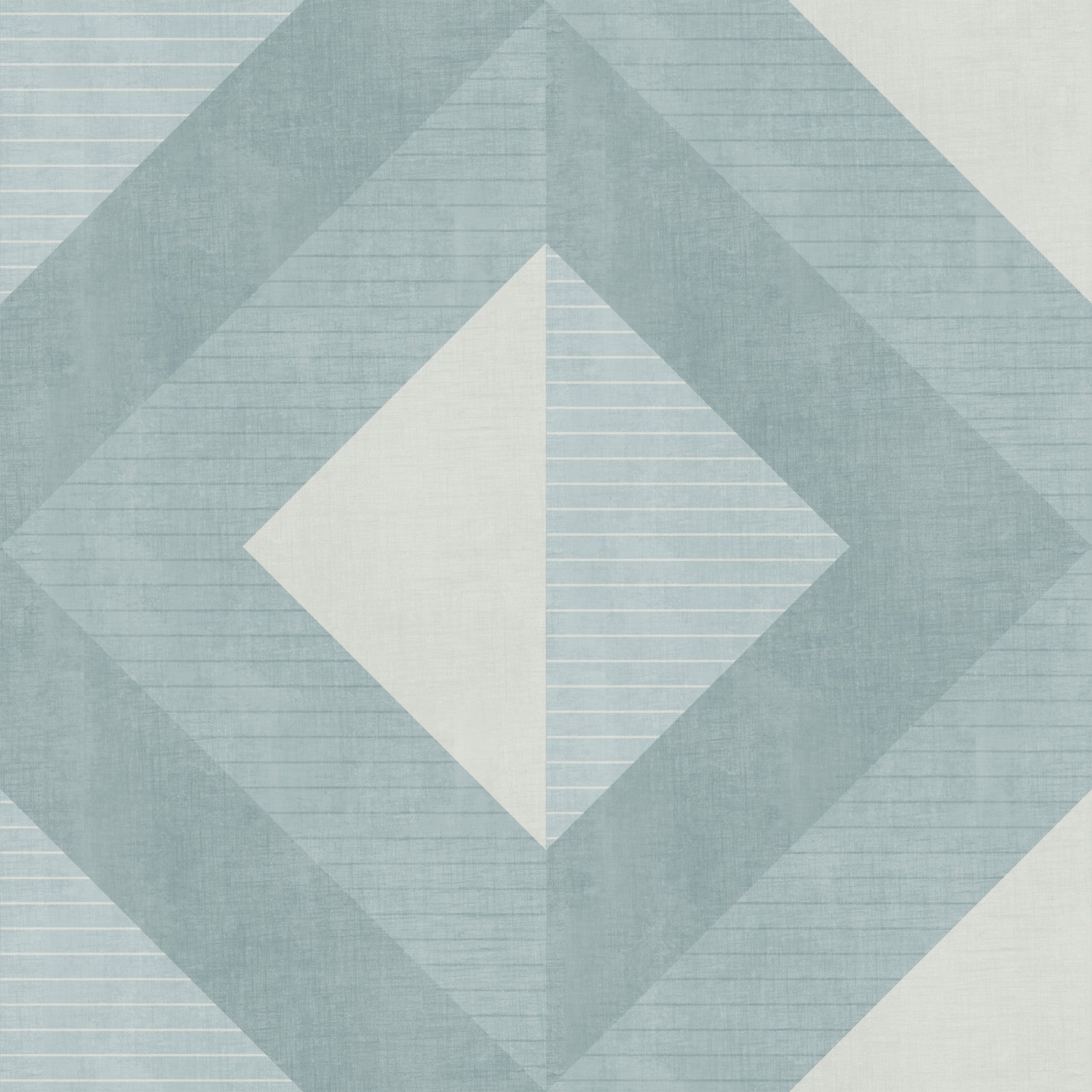 Cerulean Geometric Diamond Layer Wallpaper⁠ in your room — zoomed