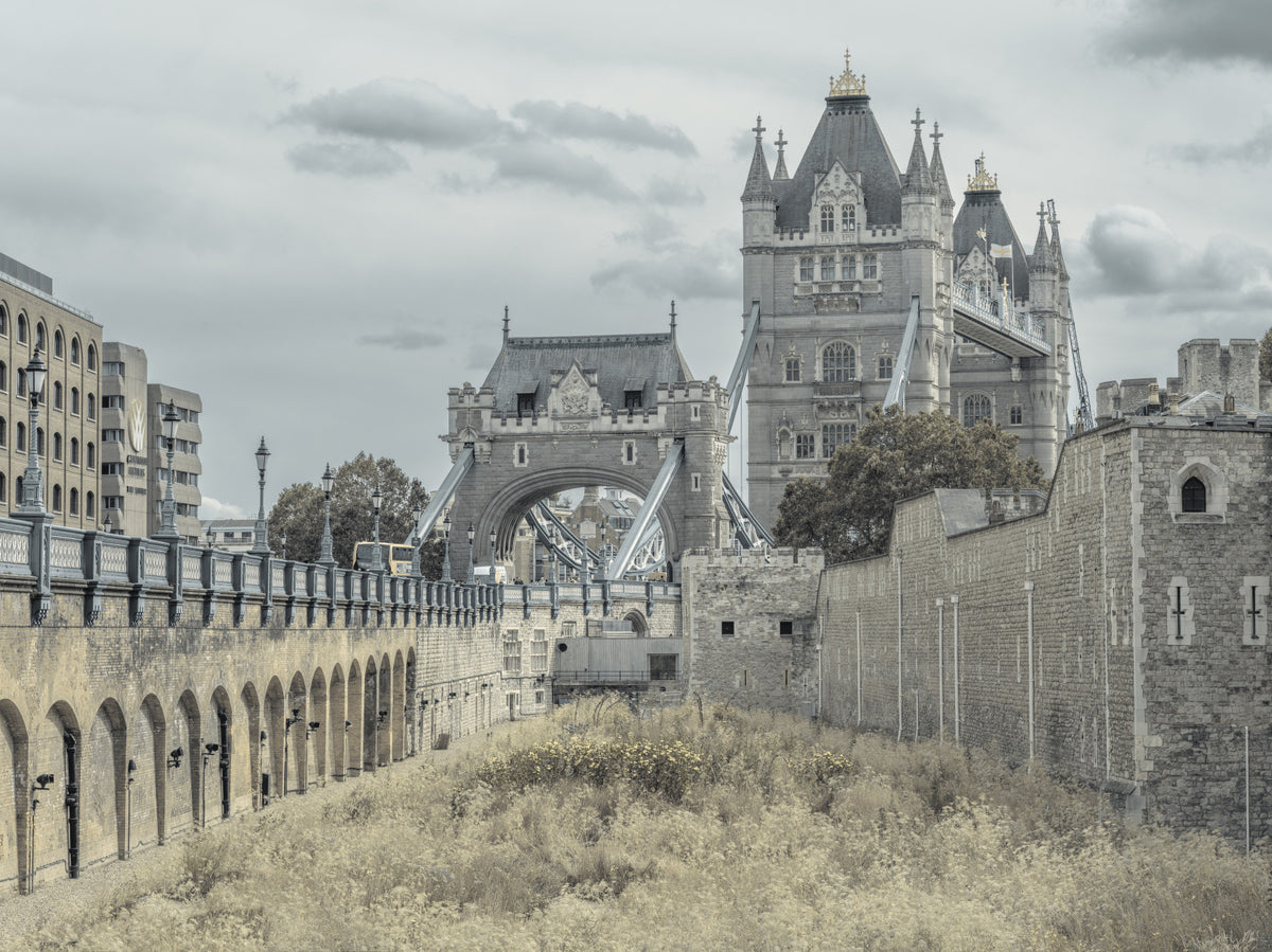 Gothic Stone Bridge Heritage View Wall Mural in your room — zoomed