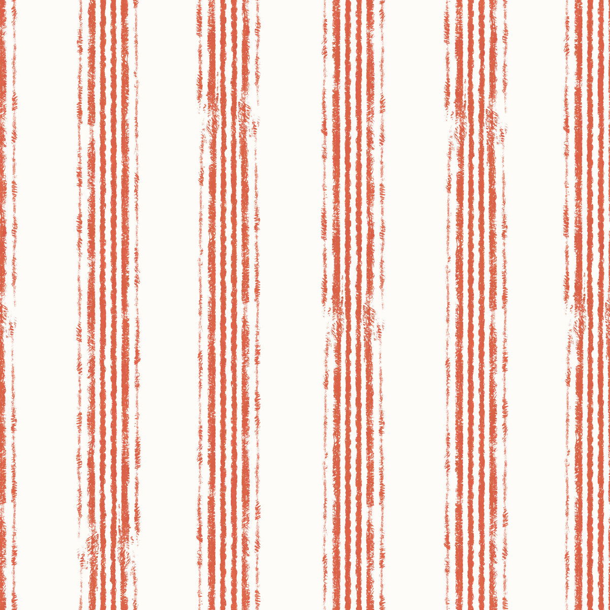 Minimalist Terracotta Line Pattern Wallpaper⁠