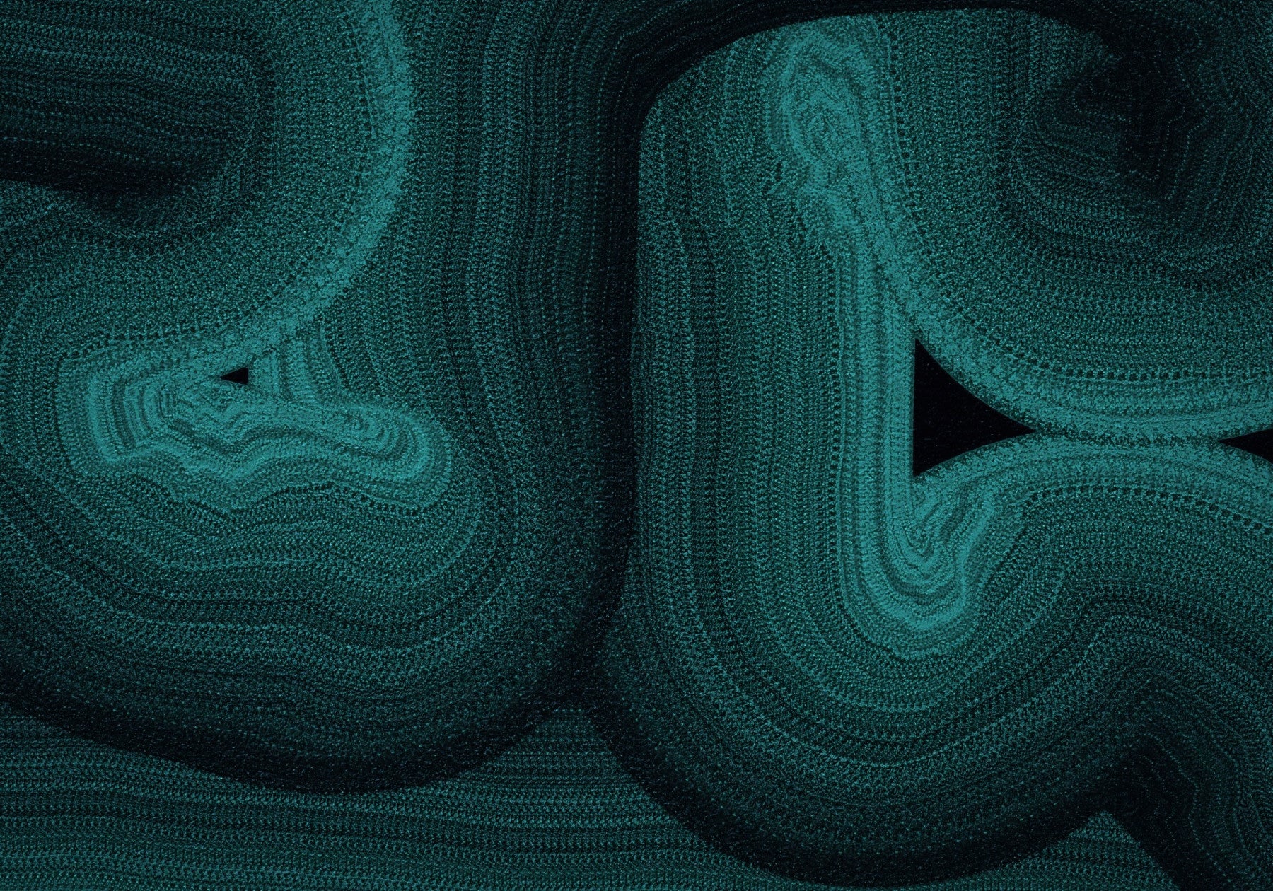 Deep Ocean Swirls Wall Mural