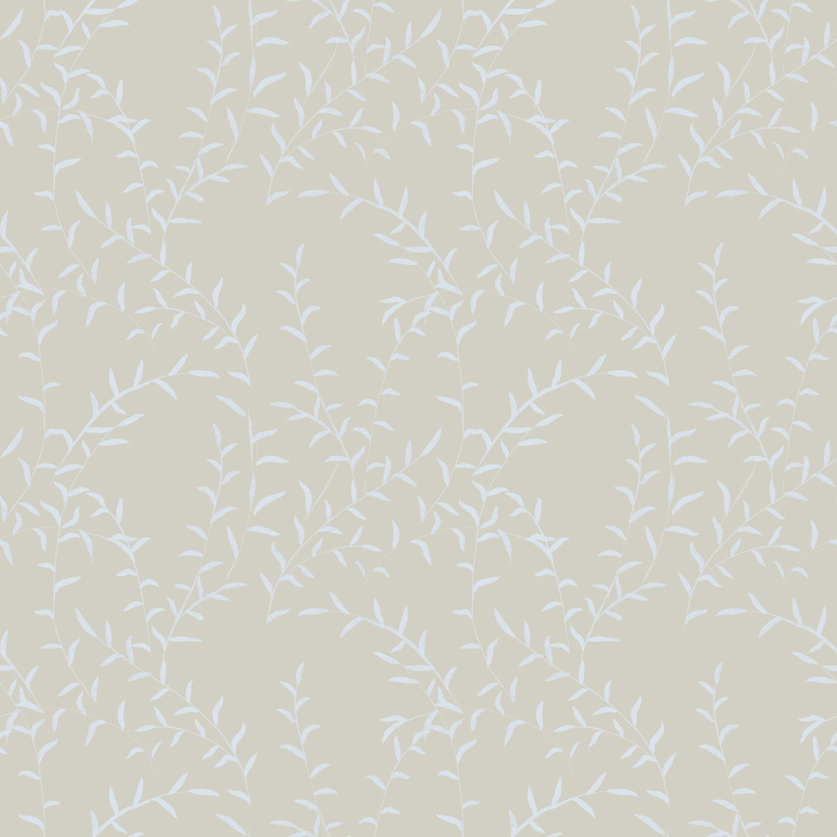 Soft Botanical Willow Sway Wallpaper⁠ in your room