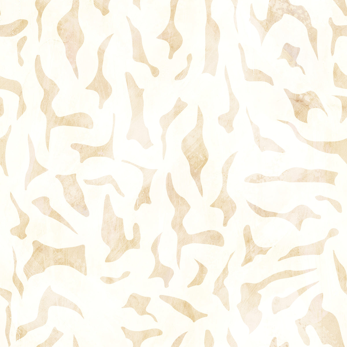 Abstract Organic Sandstone Shapes Wallpaper⁠ in your room — zoomed