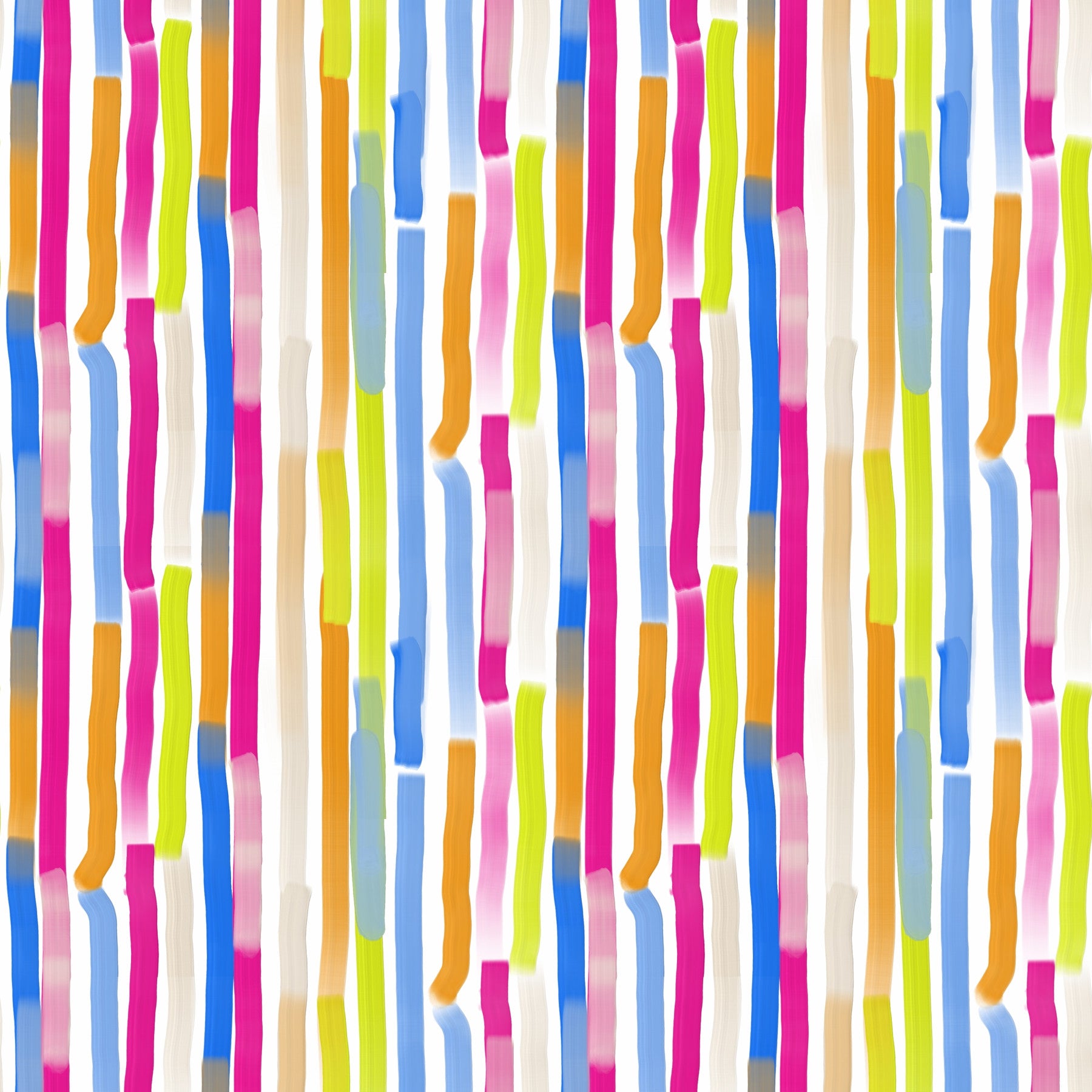 Vibrant Multicolored Vertical Brushstrokes Wallpaper⁠