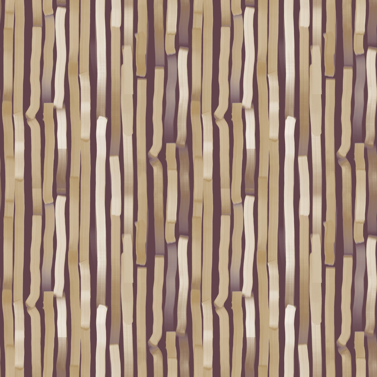 Neutral Brushstroke Vertical Stripes Wallpaper⁠ in your room — zoomed