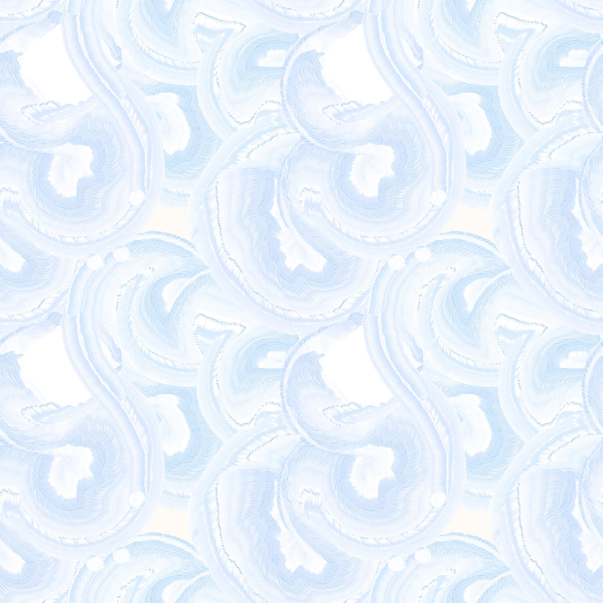 Soft Azure Swirls Abstract Wallpaper⁠ in your room