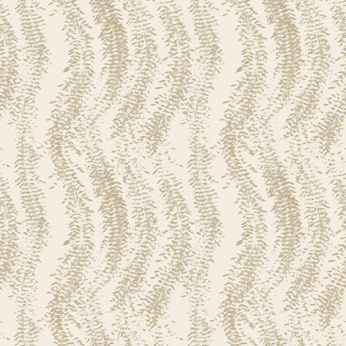 Beige Woven Leaf Trails Wallpaper⁠ in your room — zoomed
