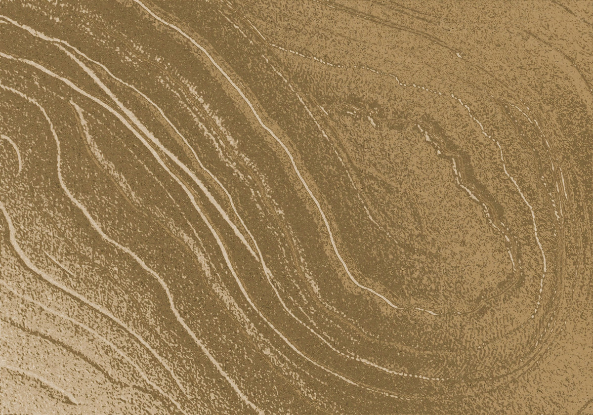 Minimalist Sandstone Flow Wall Mural in your room — zoomed