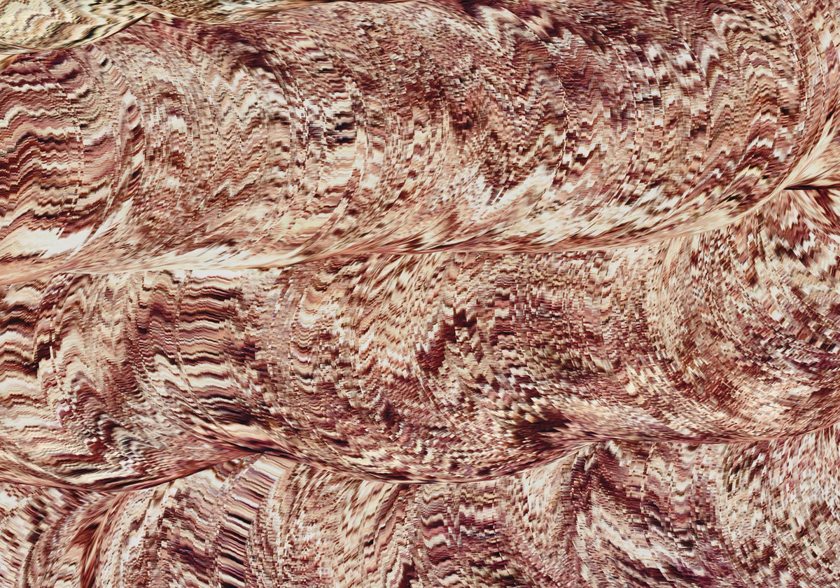 Textured Ochre Sand Dunes Wall Mural in your room
