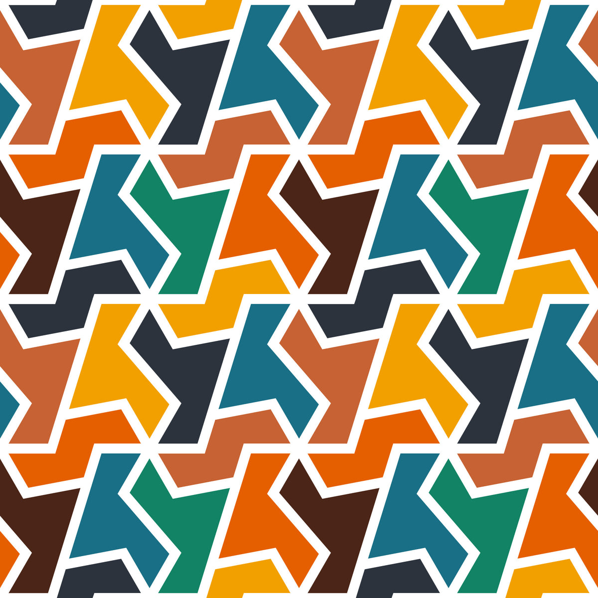 Abstract Polygons and Shapes Wallpaper⁠ in your room — zoomed