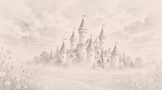 Castle Dreams – Vintage Cream Wall Mural