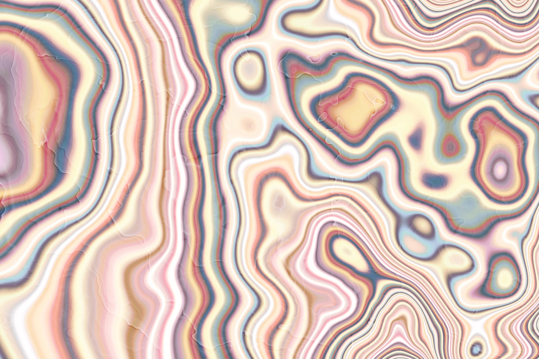 Abstract Marble Flow Wall Mural