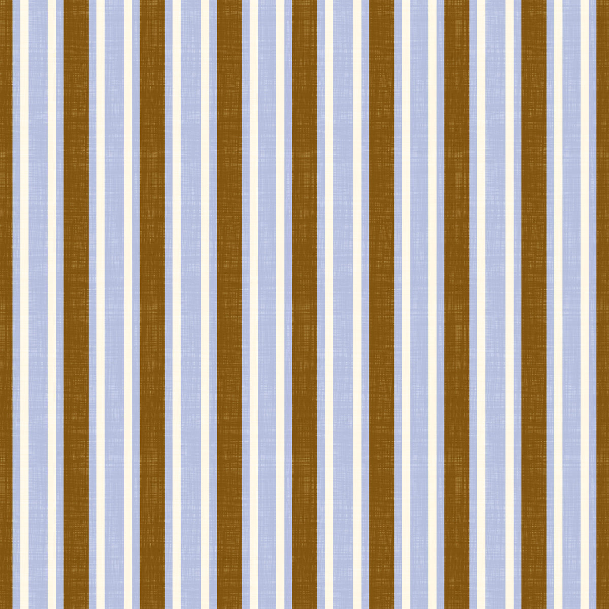 Ivy League Faux Linen Vertical Stripes - Lilac Mustard And Cream Wallpaper⁠ in your room