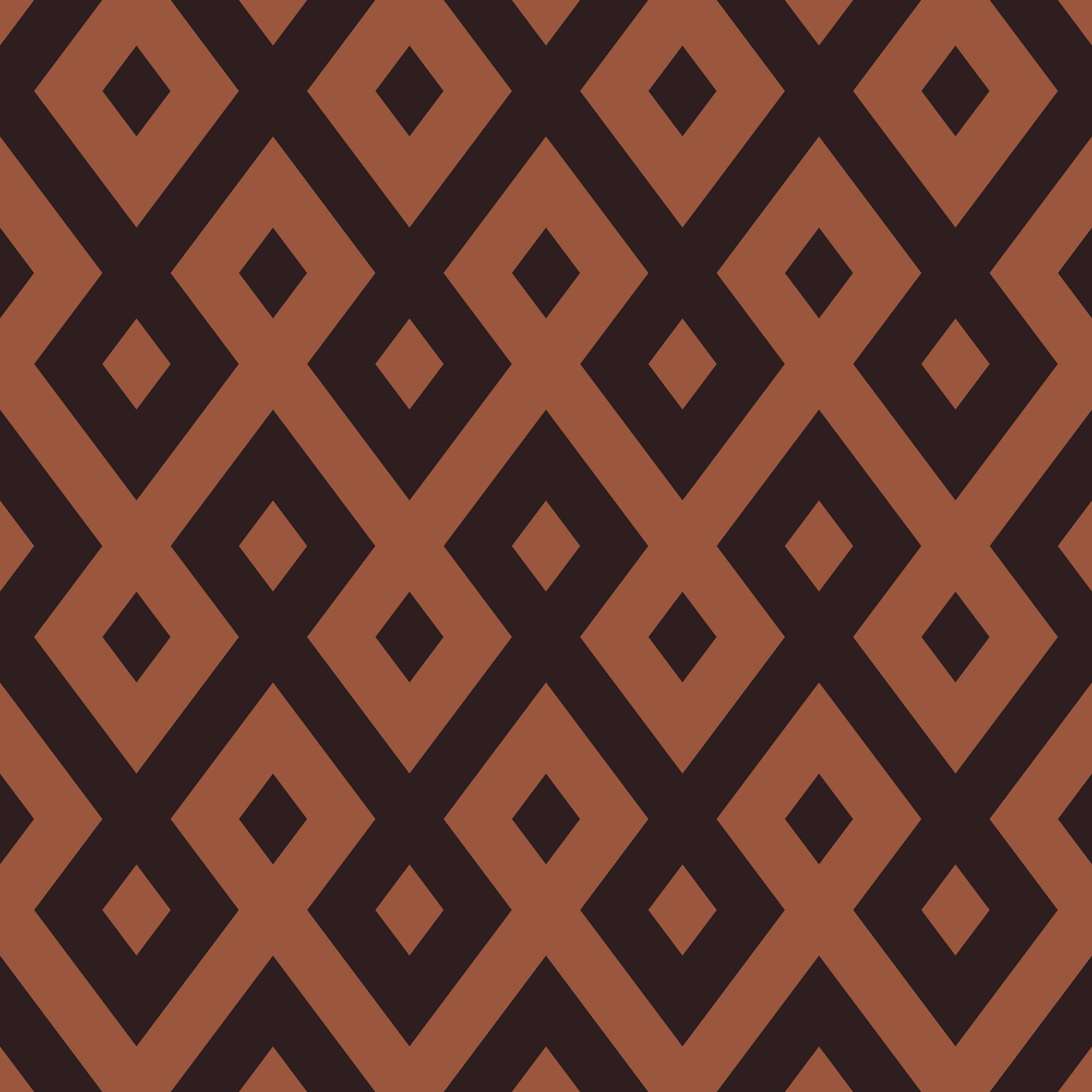 Interlocking Geometric Diamond Pattern Wallpaper⁠