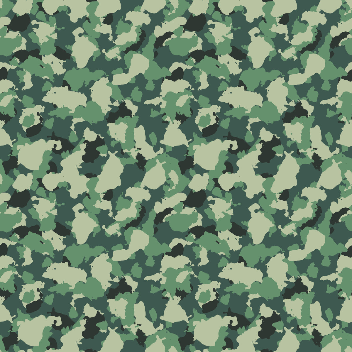 Abstract Forest Camo Texture Wallpaper⁠ in your room