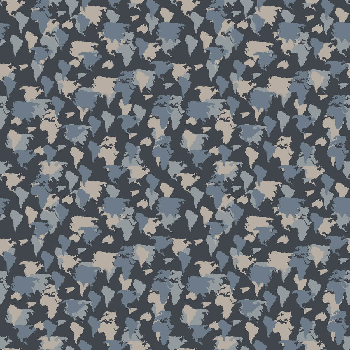 Modern Geographic Tonal Motif Wallpaper⁠ in your room — zoomed
