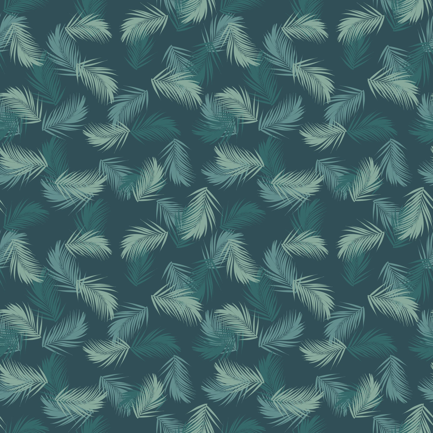 Minimalist Sage Palm Leaf Weave Wallpaper⁠