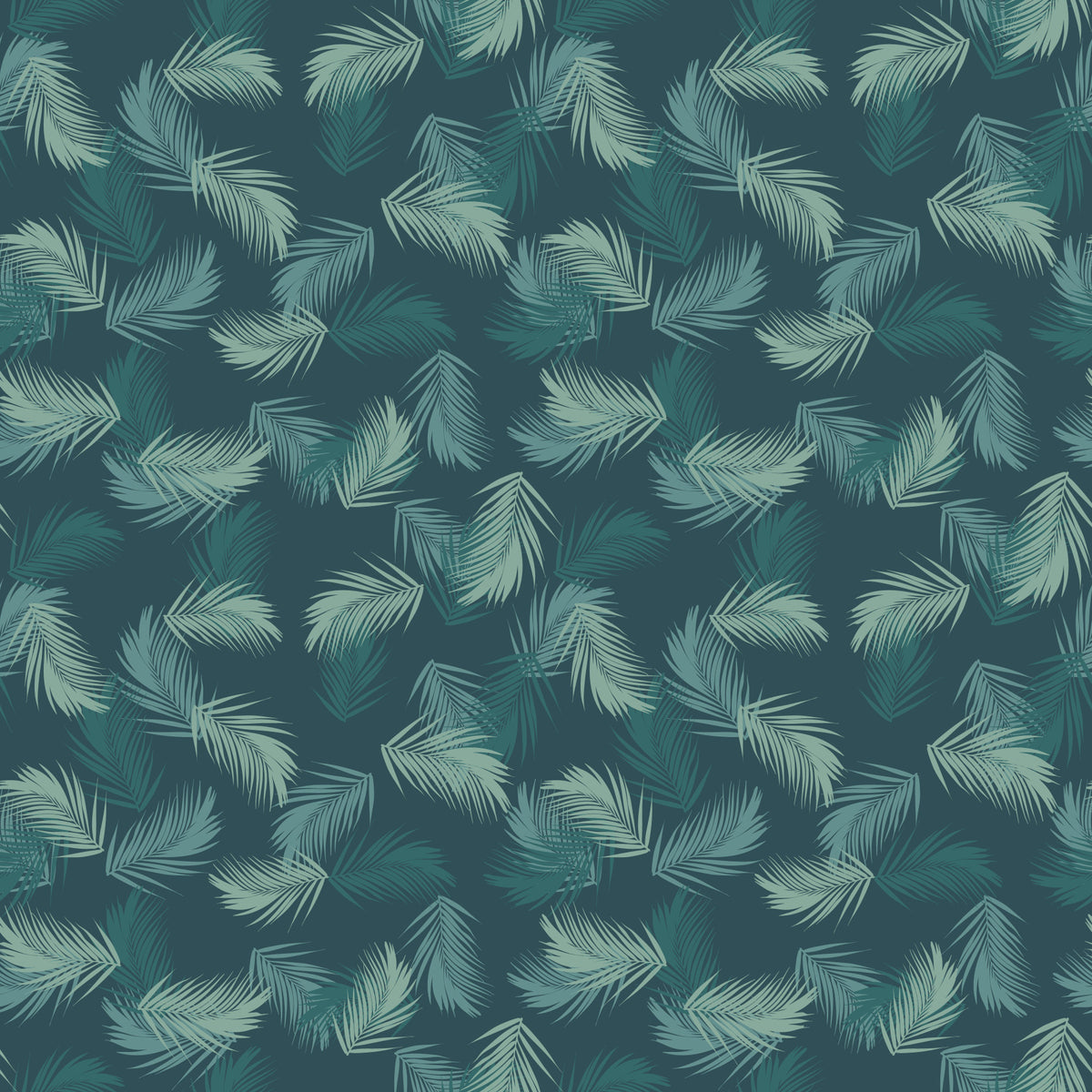 Minimalist Sage Palm Leaf Weave Wallpaper⁠ in your room