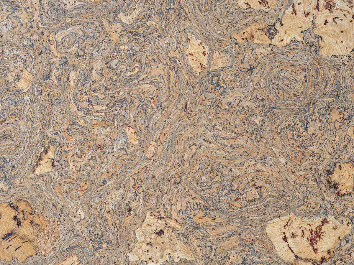 Organic Bark Swirls Wall Mural in your room