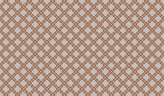 Minimalist Terracotta Geometric Grid Wallpaper⁠