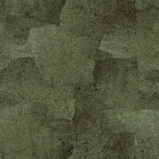 Torn Leather - Moss Wallpaper⁠