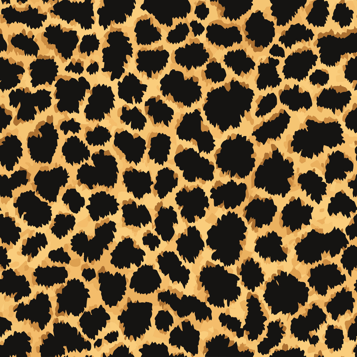 Wild Safari Animal Print Wallpaper⁠ in your room — zoomed