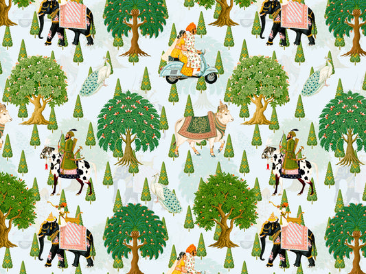 Ananya Indian  Wall Mural