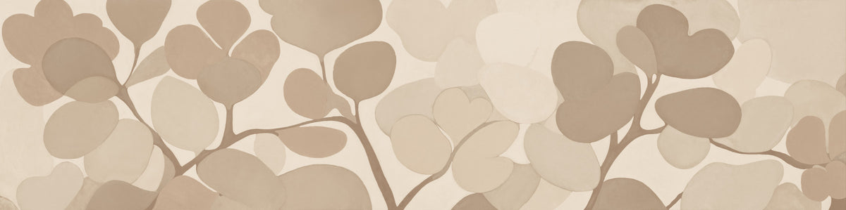 Emils Bouquet - Sepia Wall Mural in your room
