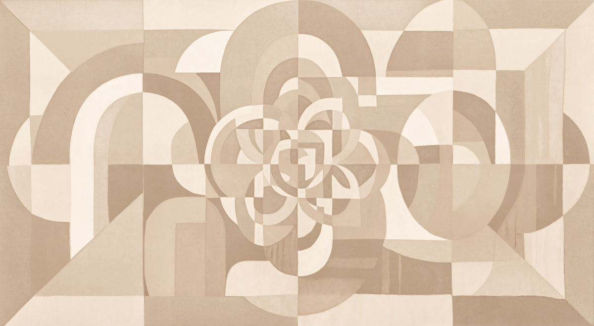 Silent Passage - Sand Wall Mural in your room — zoomed