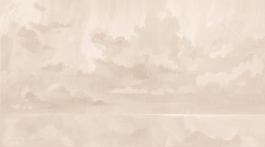 Velvet Smoke - Sand Wall Mural
