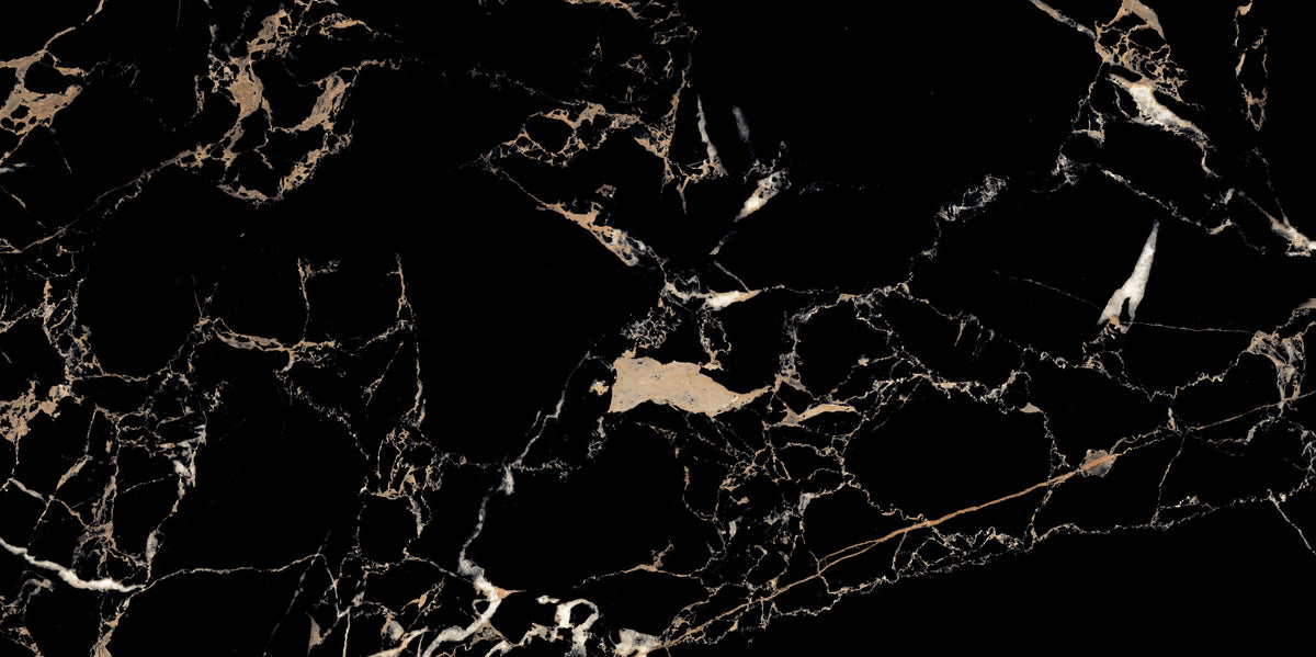Black Gold Marble Luxury Wallpaper Wall Mural in your room