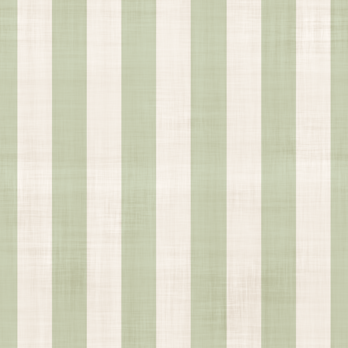 Green and White Stripe Linen Look Texture Wallpaper⁠ in your room