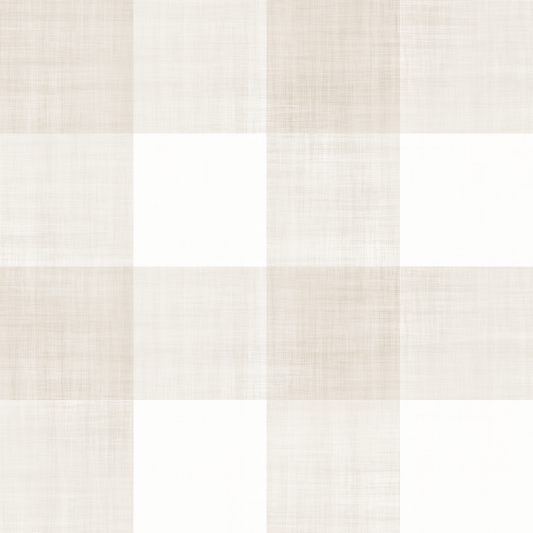 Beige Gingham Plaid Linen Look Texture Wallpaper⁠