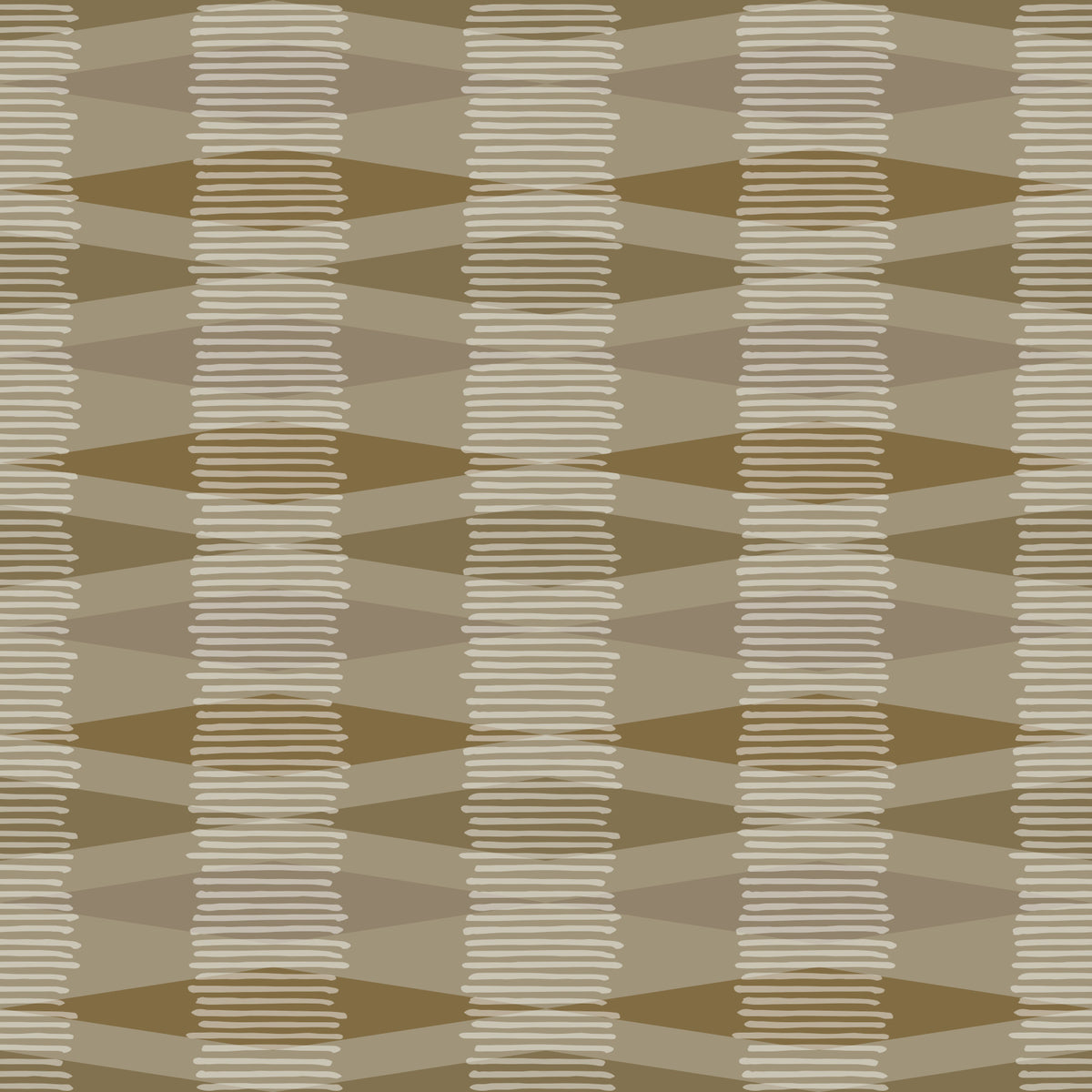 Earth Tone Geometric Rhythm Wallpaper⁠ in your room