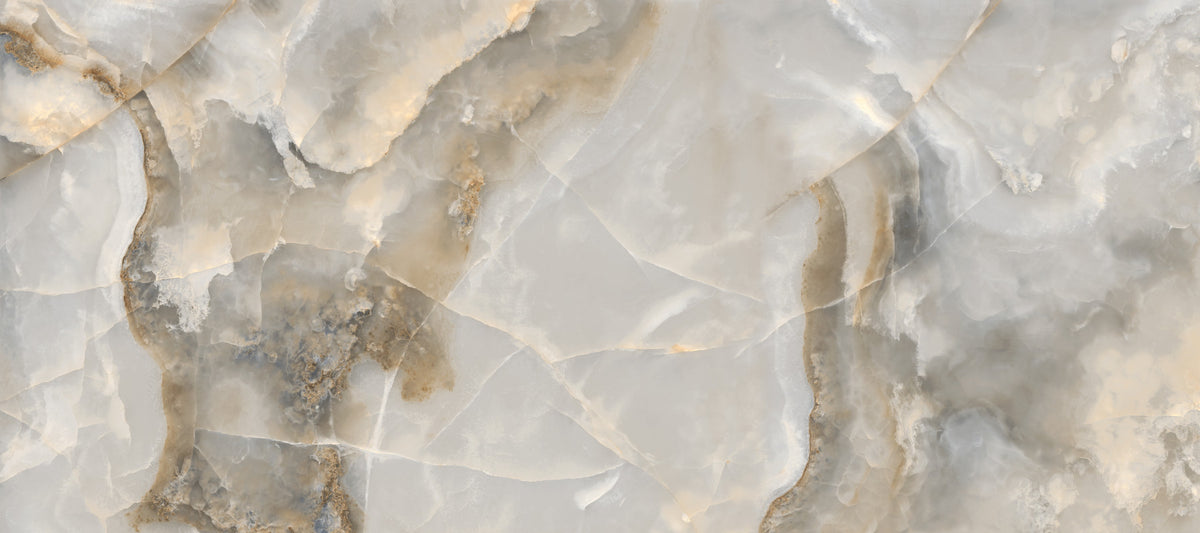 Abstract Neutral Stone Texture Wall Mural in your room — zoomed