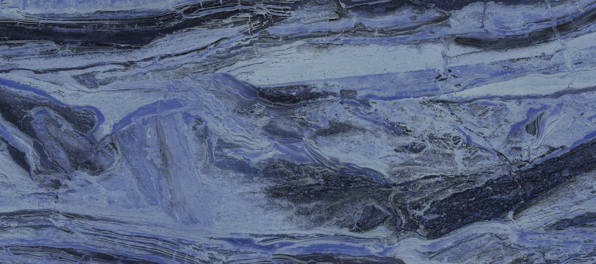 Indigo Veined Slate Wall Mural in your room