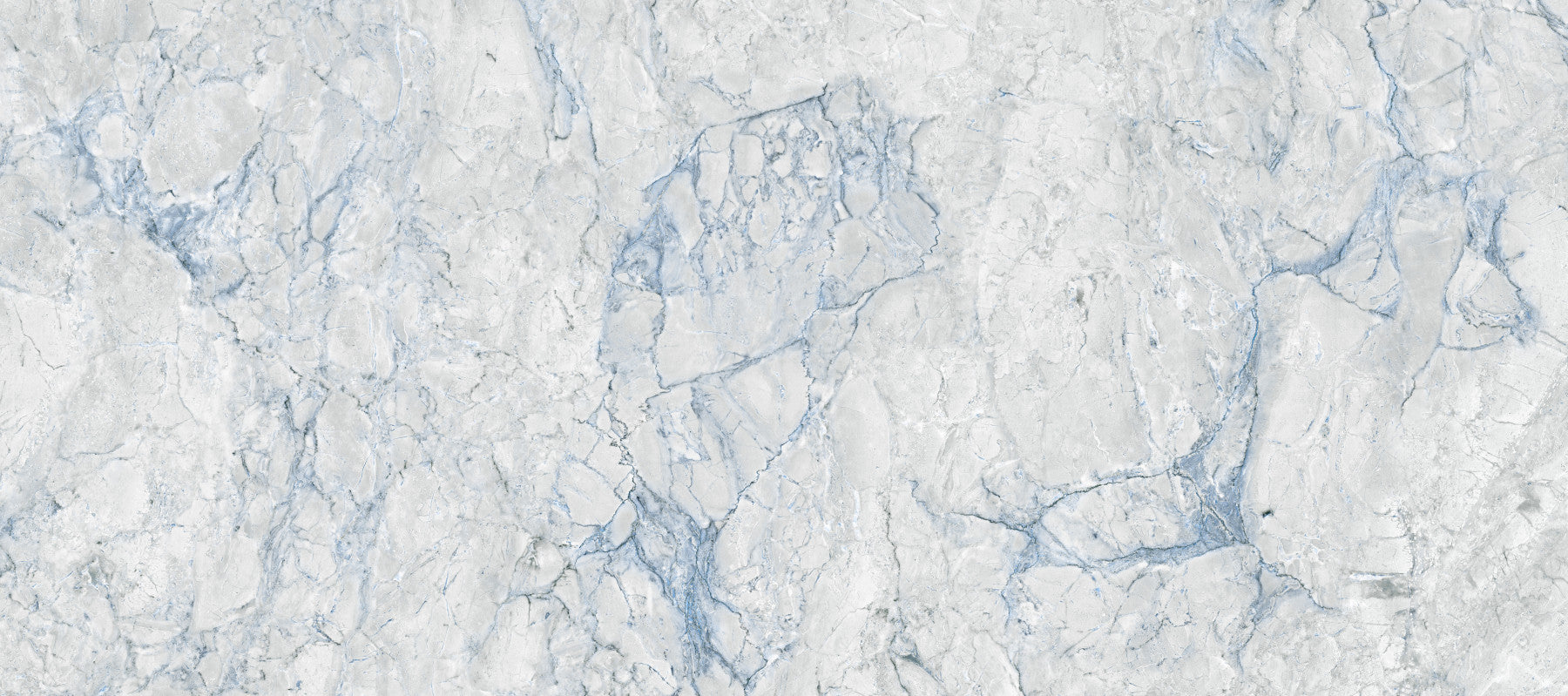Ethereal Blue and White Marble Slab Wall Mural